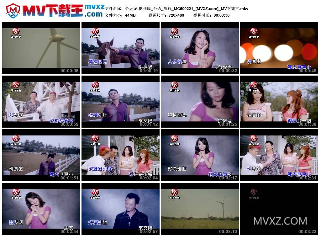 余天龙-挺到底_台语_流行_MC500221